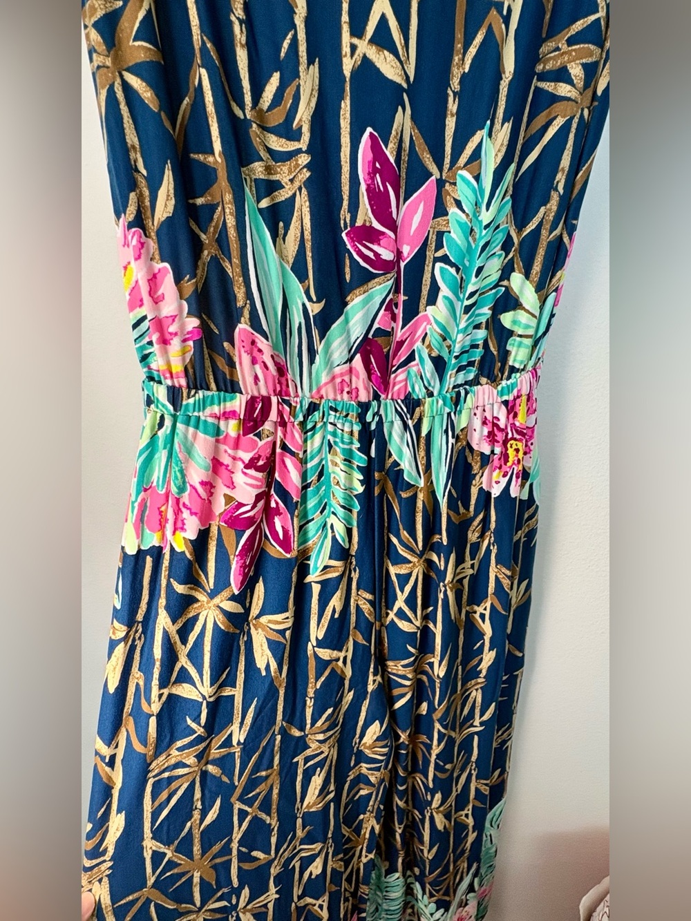 Lilly Pulitzer Women’s Kori Wide Leg Jumpsuit Size XS Sku#192 - Picture 3 of 9
